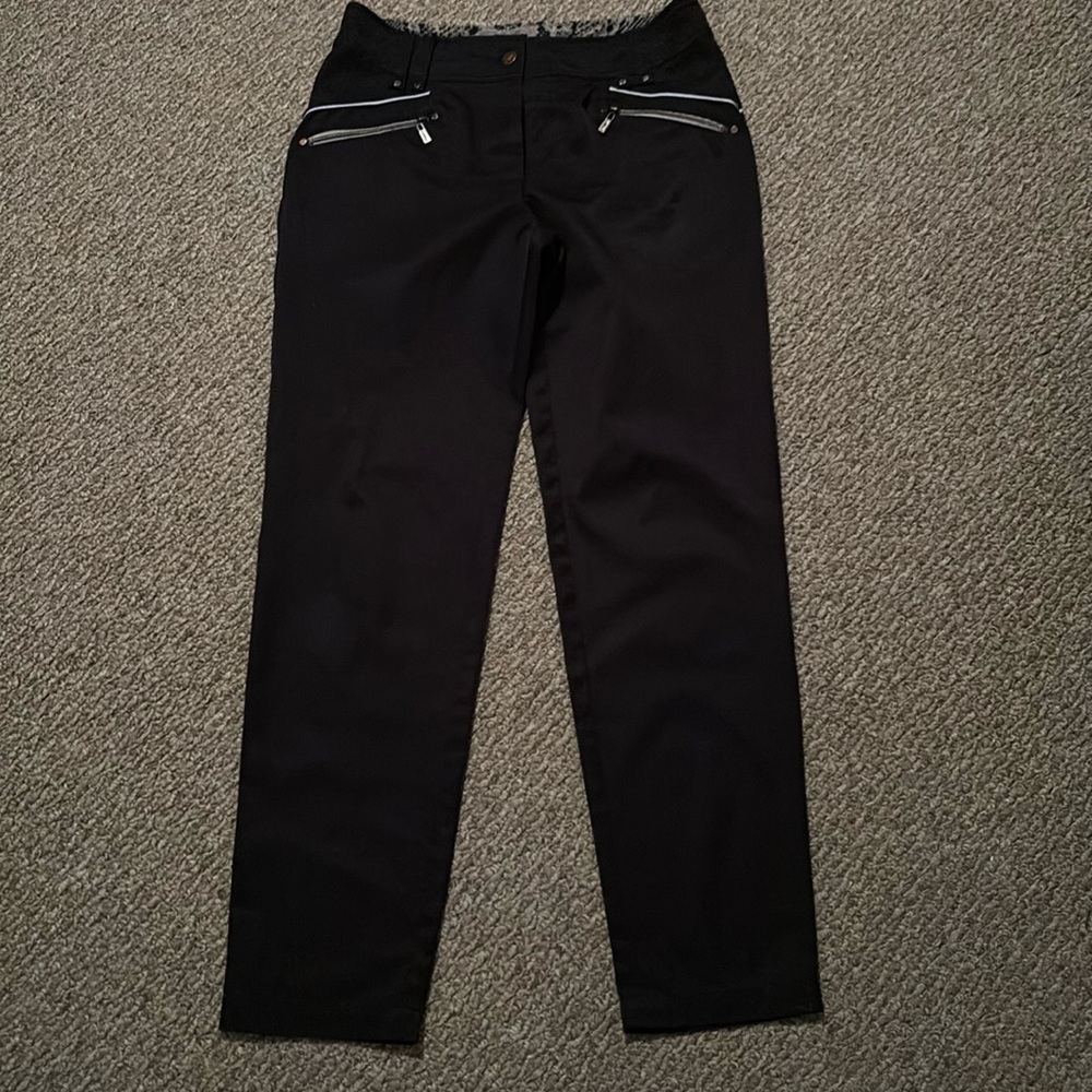 Spanner Black Golf Pants Size 4